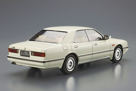 1/24 Nissan Y31 Cima Type II Limited 1990 Model Kit - Aoshima JDM Luxury Sedan Scale Model - DelsBricks Toys & CollectiblesModel KitDelsBricks Toys & CollectiblesSuper Anime Store