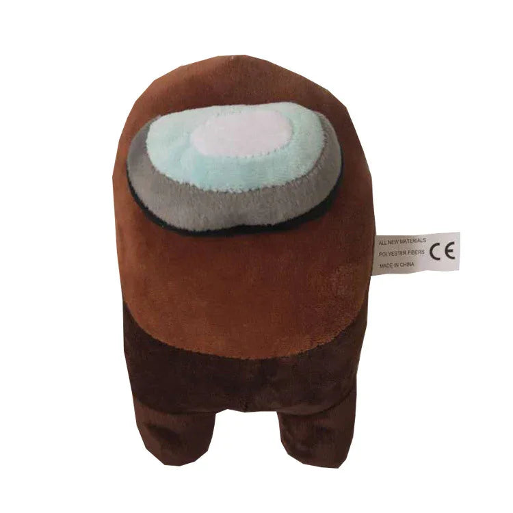 Among Us Cute Plush Stuffed Collectible toys (Brown) kawaii Video Game Characters - DelsBricks Minifigures