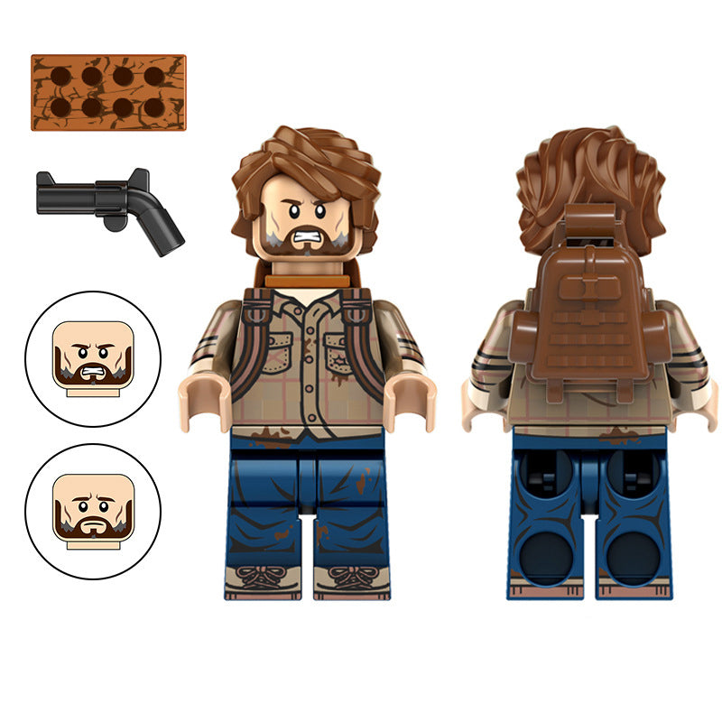 The Last Of Us Joel Minifigures Delsbricks