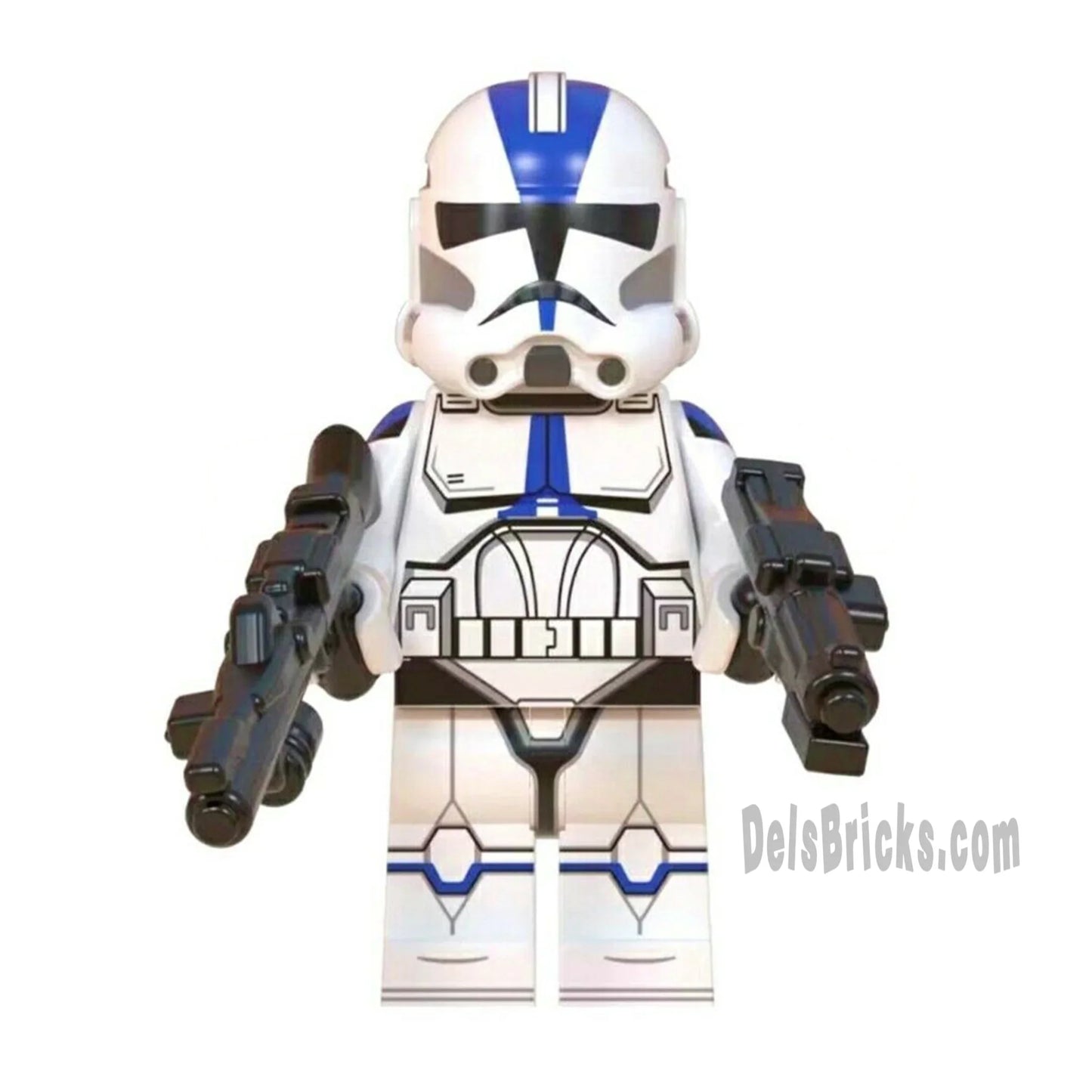 501st Legion Clone Trooper Star Wars Lego Minifigures Custom Toys - DelsBricks Minifigures