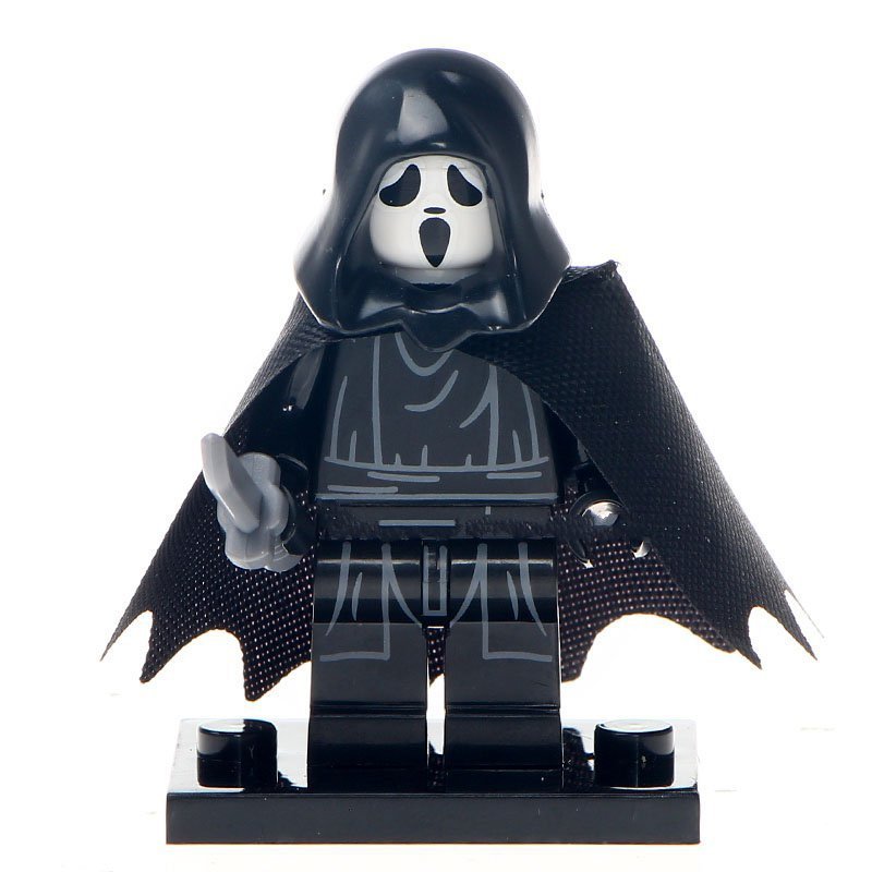 Scream Ghostface - Classic Version Lego Horror Minifigures Delsbricks.com