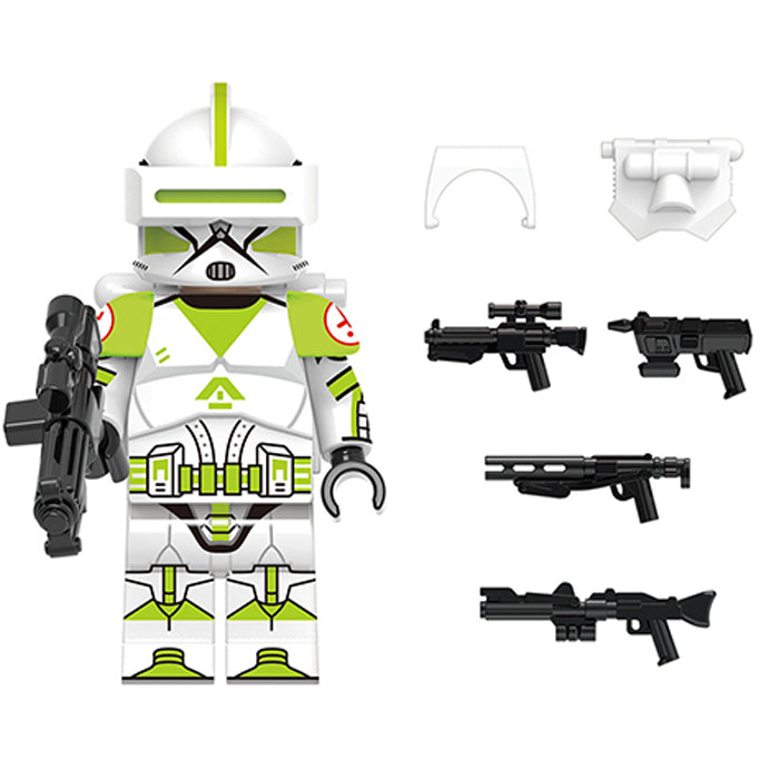 Lego 698th Strike Battalion Medic Clone trooper Star Wars Minifigures Lego Star Wars Minifigures Delsbricks.com