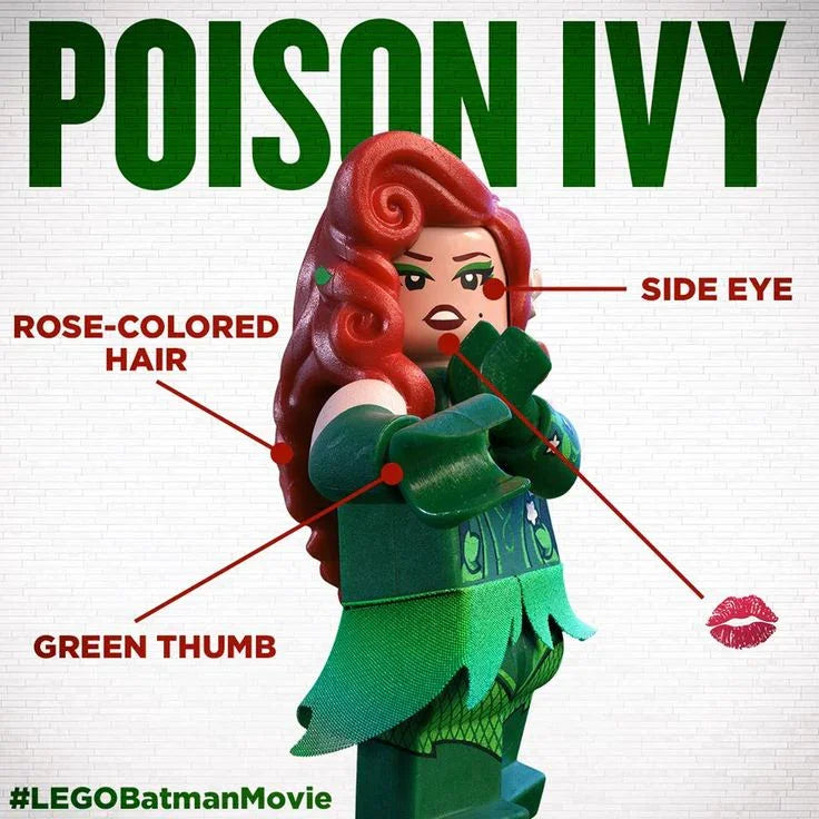 Poison Ivy - the Lego Batman Movie Minifigures Delsbricks