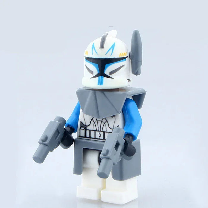 Captain Rex Phase 1 ARC Clone trooper Lego Star Wars Minifigures Custom Toys - DelsBricks Minifigures