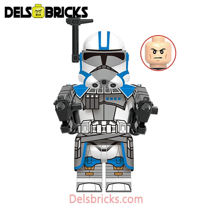ARC Clone Trooper Commander Havoc Lego Minifigures - DelsBricks Minifigures