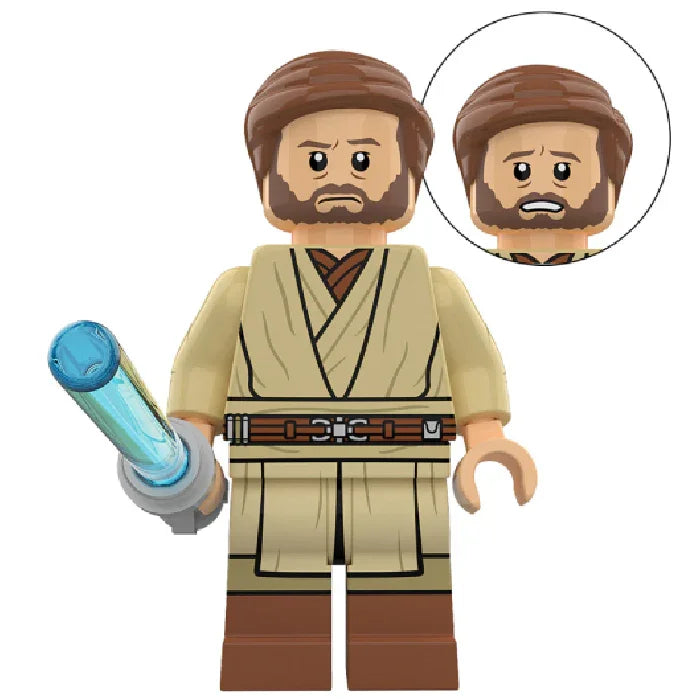 Obi Wan Kenobi - Tv show version Lego Star Wars Minifigures Delsbricks.com