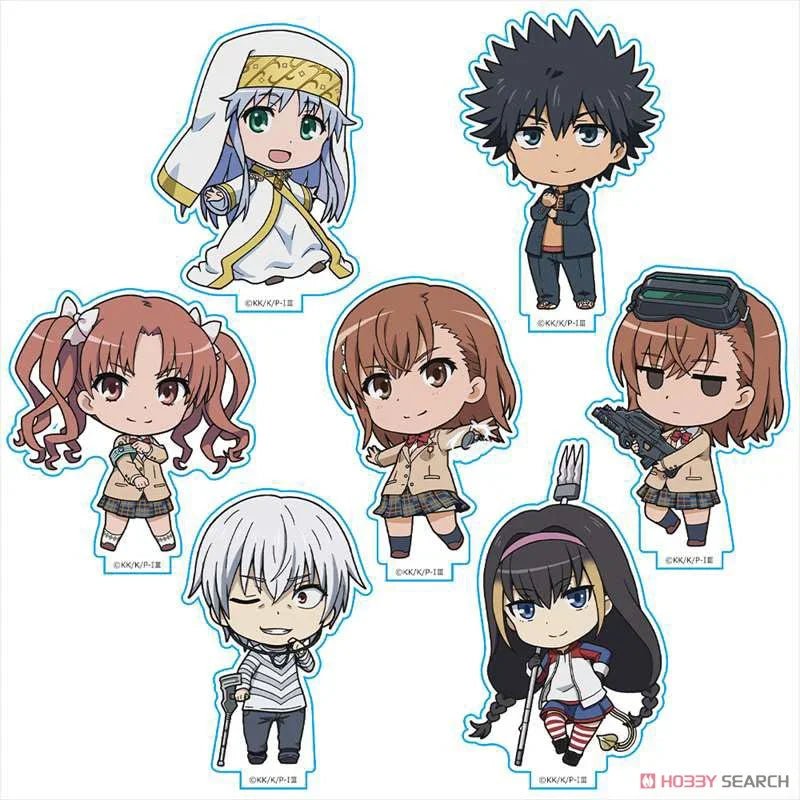 A Certain Magical Index III Acrylic Stand Collection Blind Box (1 Blind Box) - DelsBricks MinifiguresFiguresDelsBricks MinifiguresSuper Anime Store