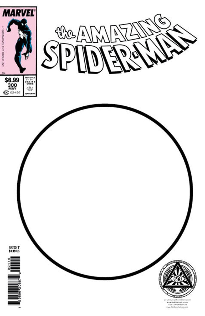 Amazing Spider - Man 300 Facsimile Edition Unknown Comics Exclusive Blank Var (08/23/2023) - DelsBricks Toys & CollectiblesCOMIC BOOK EXCLUSIVEDelsBricks Toys & CollectiblesUnknown Comic Books