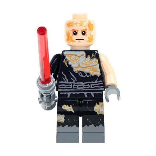 Anakin Skywalker Burned Vader Lego Minifigures Custom Toys - DelsBricks MinifiguresLego Star Wars MinifiguresDelsBricks MinifiguresDelsbricks.com