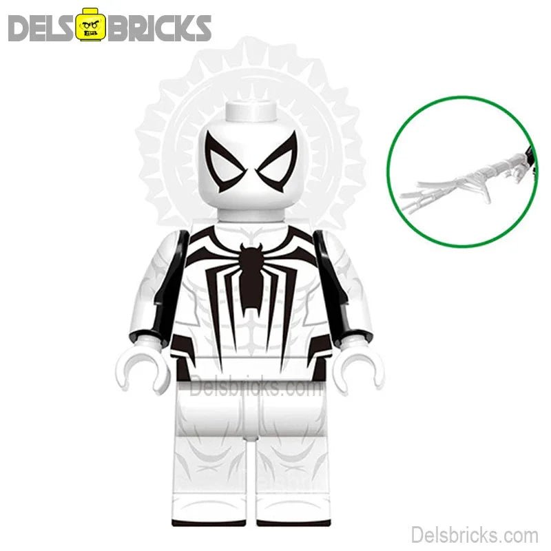 Anti - Venom Spider - Man Lego Minifigures Custom Toys - DelsBricks MinifiguresSpiderman Lego MinifiguresDelsBricks MinifiguresDelsbricks.com