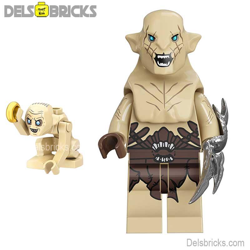 Azog Lord of The Rings Lego Minifigures Custom Toys - DelsBricks MinifiguresMinifiguresDelsBricks MinifiguresDelsbricks