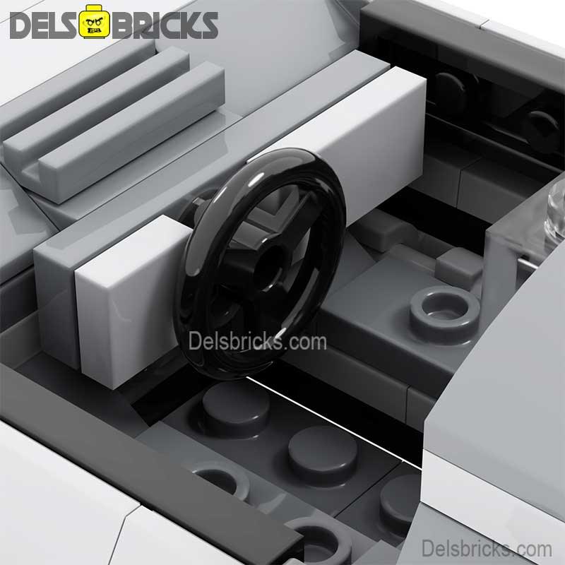 Back to the Future Car Delorean Lego Minifigures Custom Toys - DelsBricks MinifiguresMinifiguresDelsBricks MinifiguresDelsbricks