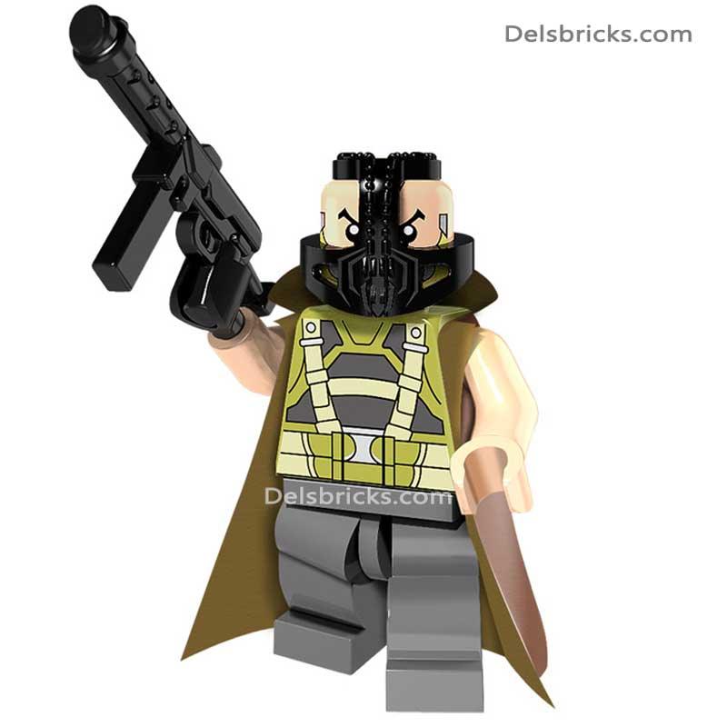 Bane from The Dark Knight Rises (Tom Hardy) Lego Minifigures - DelsBricks MinifiguresMinifiguresDelsBricks MinifiguresDelsbricks