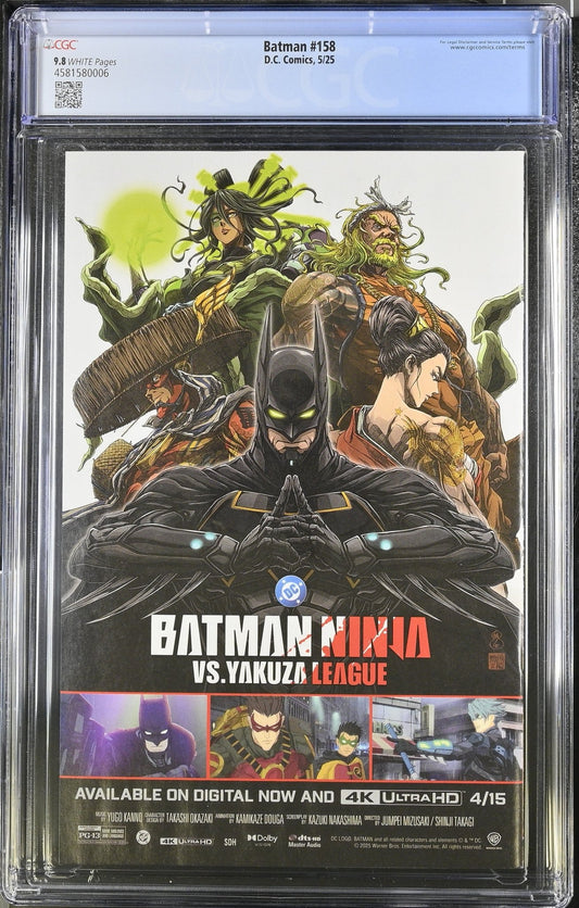 BATMAN 158 CVR A JIM LEE (CGC 9.8) - DelsBricks Toys & CollectiblesCollectibles:Comic Books & Memorabilia:Comics:Comics & Graphic NovelsDelsBricks Toys & Collectibles412 Comics
