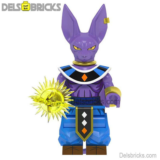 Beerus Dragon Ball Z Lego Minifigures Custom Anime Toys New - DelsBricks MinifiguresMinifiguresDelsBricks MinifiguresDelsbricks