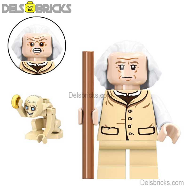 Bilbo Baggins from Lord of The Rings Lego Minifigures Custom Toys - DelsBricks MinifiguresMinifiguresDelsBricks MinifiguresDelsbricks