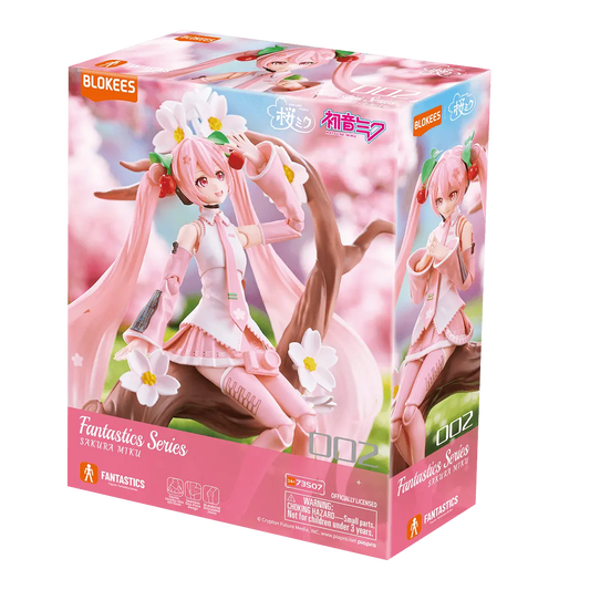 Blokees Fantastics Series - Sakura Miku Figure - DelsBricks Toys & CollectiblesFiguresDelsBricks Toys & CollectiblesSuper Anime Store