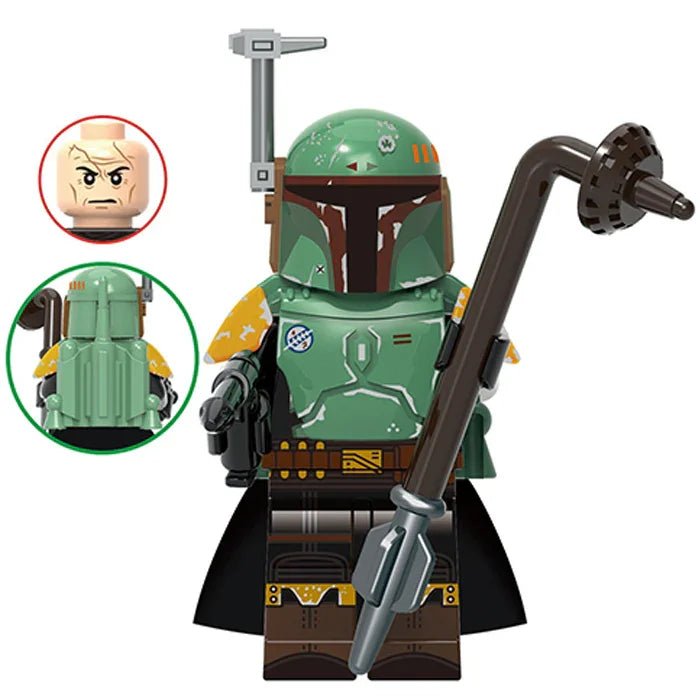 Boba Fett - New Lego Minifigures - DelsBricks MinifiguresLego Star Wars MinifiguresDelsBricks MinifiguresDelsbricks.com