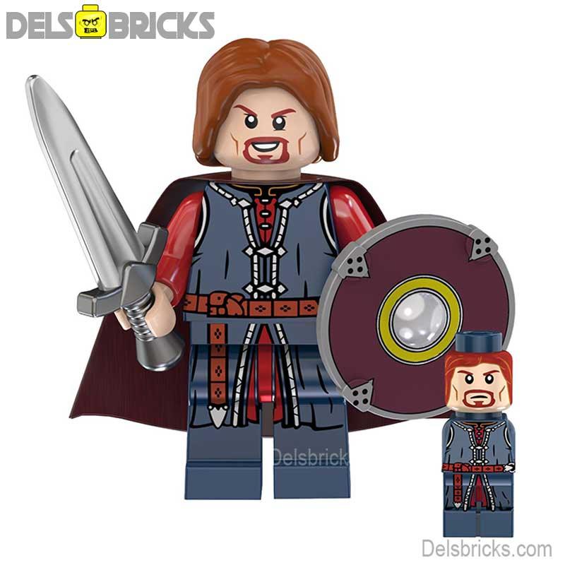 Boromir Lord of The Rings Lego Minifigures Custom Toys - DelsBricks MinifiguresMinifiguresDelsBricks MinifiguresDelsbricks