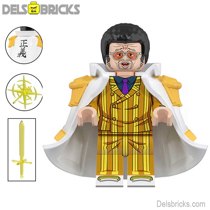 Borsalino from One Piece Lego Anime Minifigures Custom Toys - DelsBricks MinifiguresMinifiguresDelsBricks MinifiguresDelsbricks