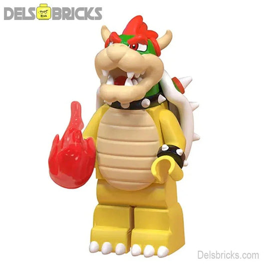 Bowser from Super Mario Movie figures Custom Toys - DelsBricks MinifiguresMinifiguresDelsBricks MinifiguresDelsbricks