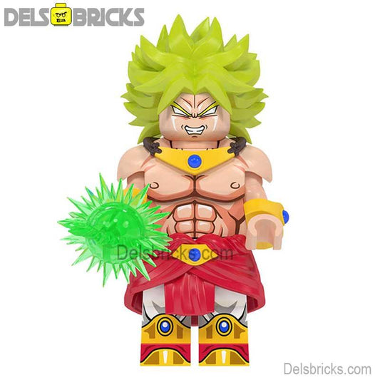 Broly Dragon Ball Z Lego Minifigures Custom Anime Toys New - DelsBricks MinifiguresMinifiguresDelsBricks MinifiguresDelsbricks