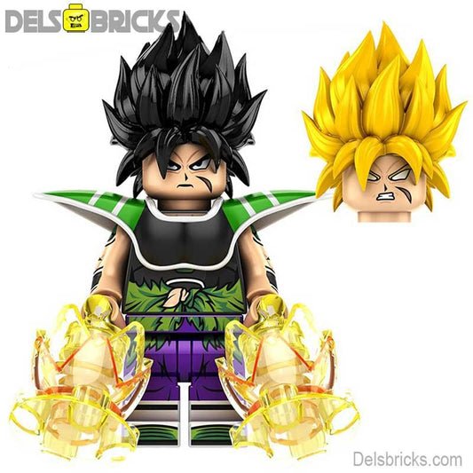 Broly Dragon Ball Z Lego Minifigures - DelsBricks MinifiguresMinifiguresDelsBricks MinifiguresDelsbricks