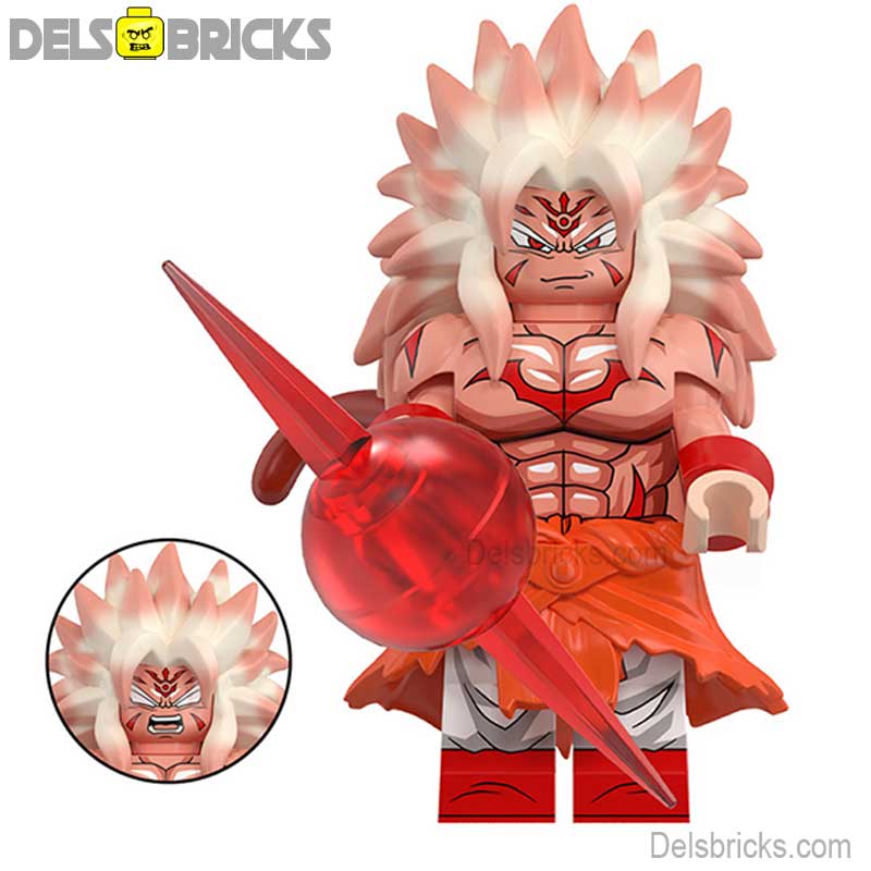 Broly Super Saiyan 5 Dragon Ball Z Super Lego Minifigures Best Custom Anime Toys - DelsBricks MinifiguresMinifiguresDelsBricks MinifiguresDelsbricks