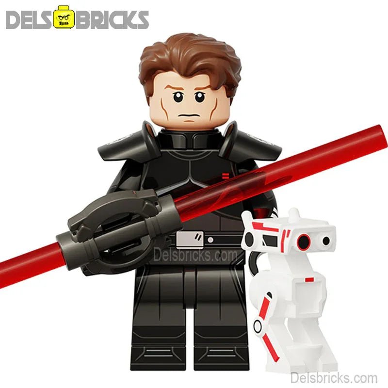 Cal kestis Inquisitor Lego Star Wars Minifigures Custom Toys - DelsBricks MinifiguresLego Star Wars MinifiguresDelsBricks MinifiguresDelsbricks.com