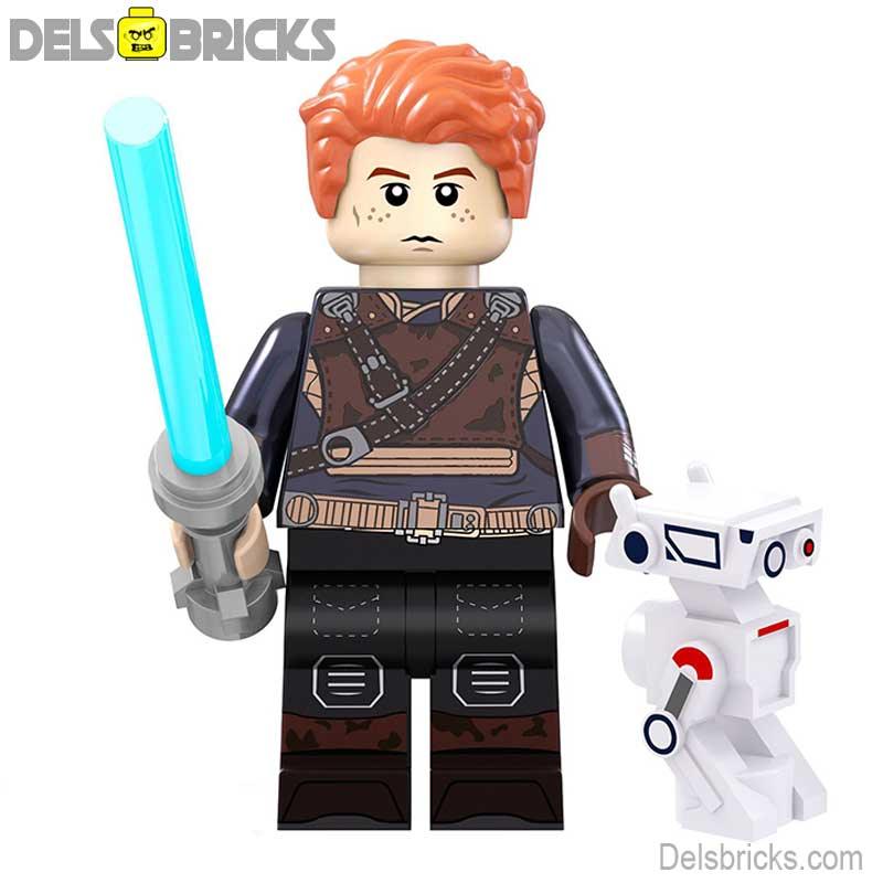 Cal Kestis Star Wars Lego Minifigures Custom Toys - DelsBricks MinifiguresLego Star Wars MinifiguresDelsBricks MinifiguresDelsbricks.com