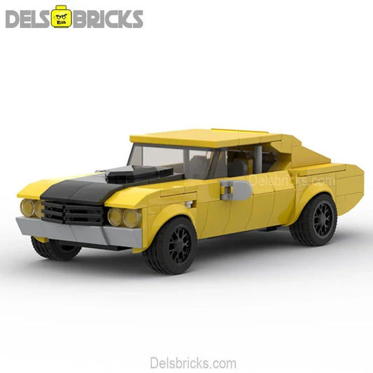 Camaro SS Classic Muscle Custom Lego Cars Minifigures Building Block Toys - DelsBricks MinifiguresMinifiguresDelsBricks MinifiguresDelsbricks