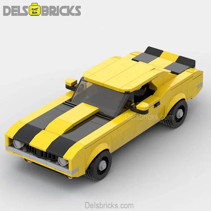 Camaro Z28 Classic Muscle Custom Lego Cars Minifigures Building Block Toys - DelsBricks MinifiguresMinifiguresDelsBricks MinifiguresDelsbricks