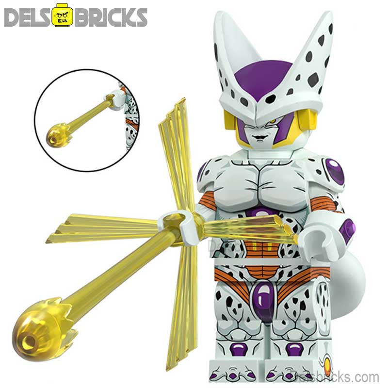 Cell Frieza Dragon Ball Z Super Lego Minifigures Best Custom Anime Toys - DelsBricks MinifiguresMinifiguresDelsBricks MinifiguresDelsbricks