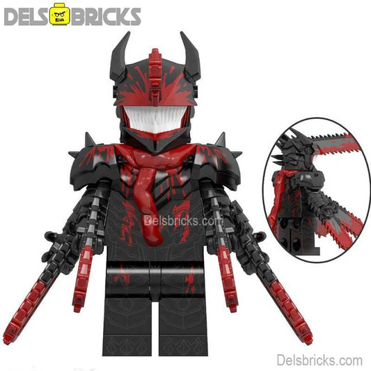 Chainsaw Demon (bloody version) from Chainsaw Man Lego Minifigures Anime toys - DelsBricks MinifiguresMinifiguresDelsBricks MinifiguresDelsbricks