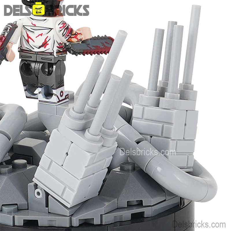 Chainsaw Man Denji & War zone Playset Lego Minifigures - DelsBricks MinifiguresMinifiguresDelsBricks MinifiguresDelsbricks