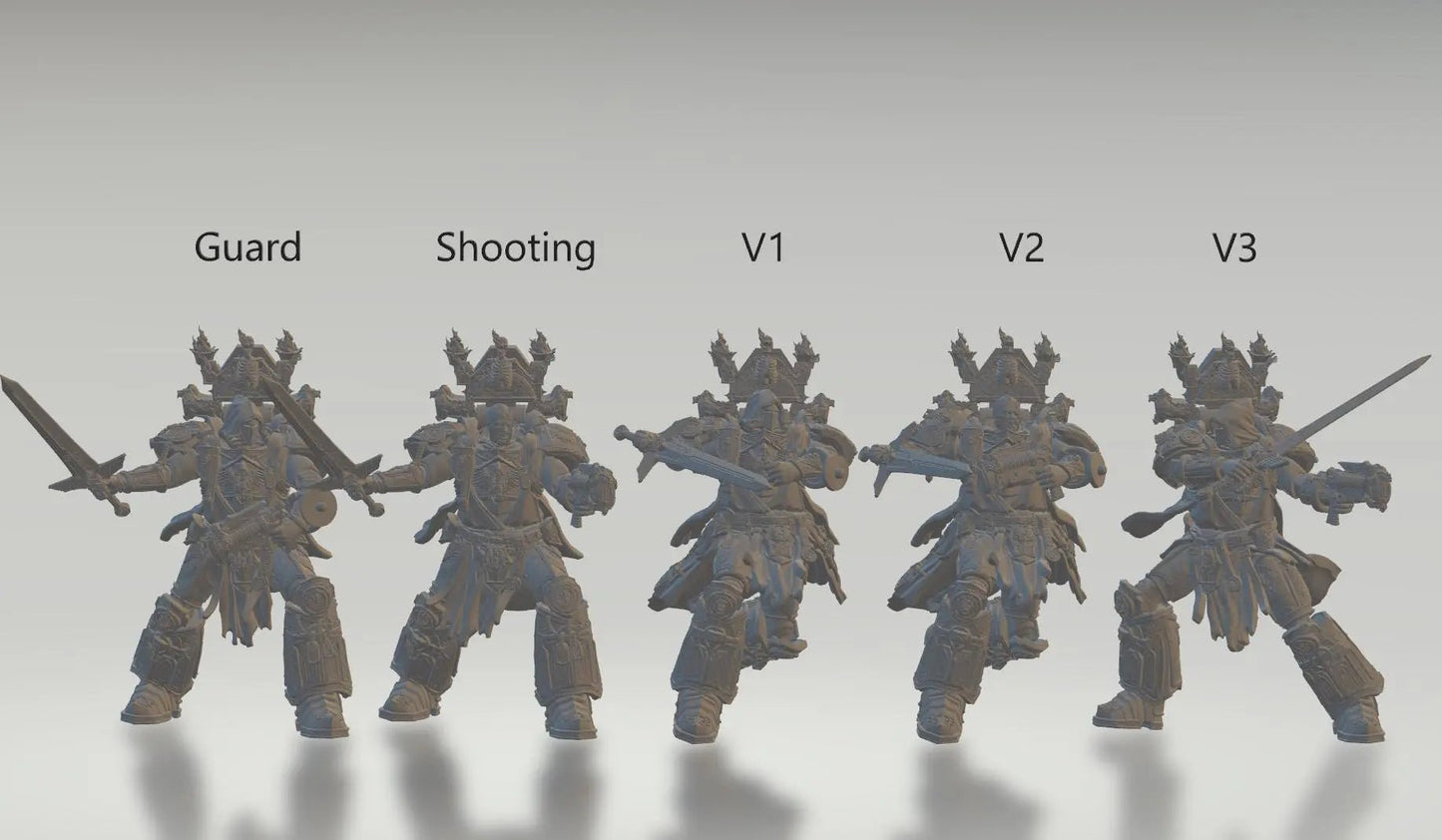 Champion by 3DArtGuy 50mm or 100m Miniature War Gaming Figure - DelsBricks Toys & CollectiblesResin Printed MiniatureDelsBricks Toys & CollectiblesMega Diamonds & Schwartzreiter Mini Forge