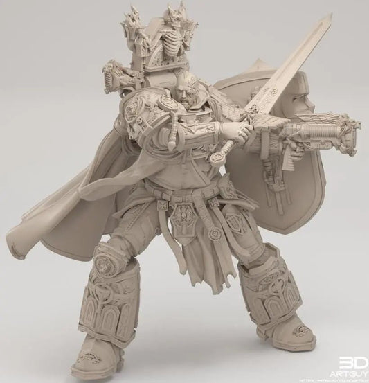 Champion by 3DArtGuy 50mm or 100m Miniature War Gaming Figure - DelsBricks Toys & CollectiblesResin Printed MiniatureDelsBricks Toys & CollectiblesMega Diamonds & Schwartzreiter Mini Forge