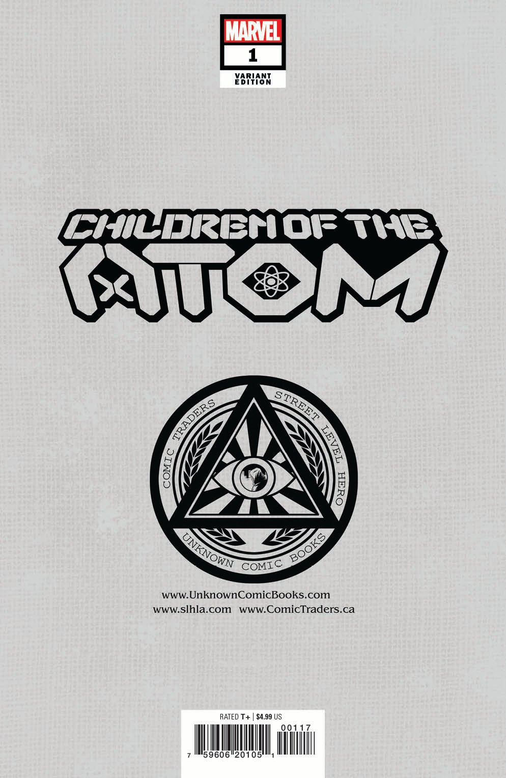 Children Of Atom 1 Unknown Comics Kael Ngu Exclusive Var (03/10/2021) - DelsBricks Toys & CollectiblesCOMIC BOOK EXCLUSIVEDelsBricks Toys & CollectiblesUnknown Comic Books