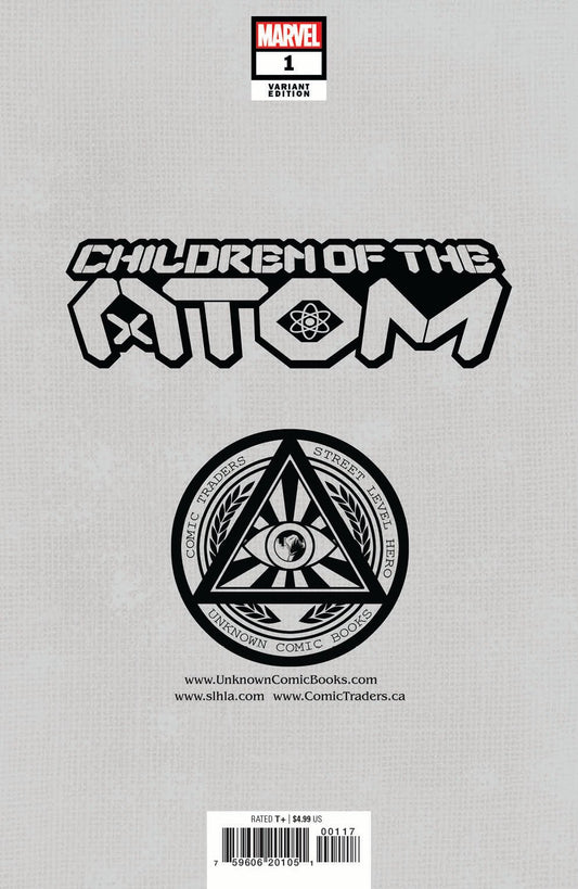 Children Of Atom 1 Unknown Comics Kael Ngu Exclusive Var (03/10/2021) - DelsBricks Toys & CollectiblesCOMIC BOOK EXCLUSIVEDelsBricks Toys & CollectiblesUnknown Comic Books