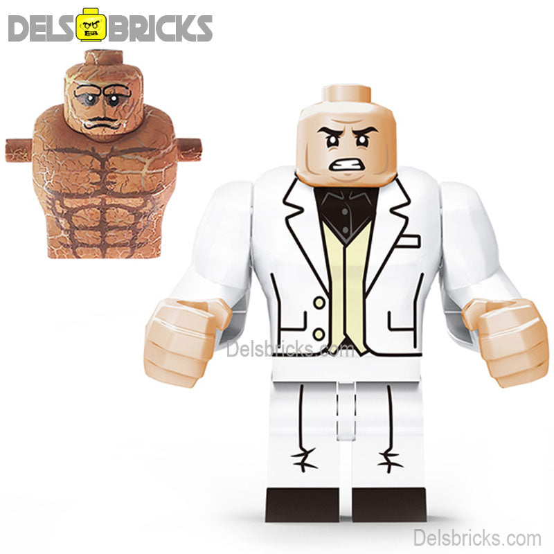 Kingpin Wilson Fisk Daredevil Lego marvel Minifigures Custom Toys desbricks