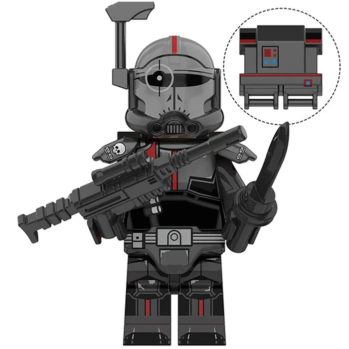 Crosshair from The Bad Batch Lego Star Wars Minifigures - DelsBricks MinifiguresLego Star Wars MinifiguresDelsBricks MinifiguresDelsbricks.com