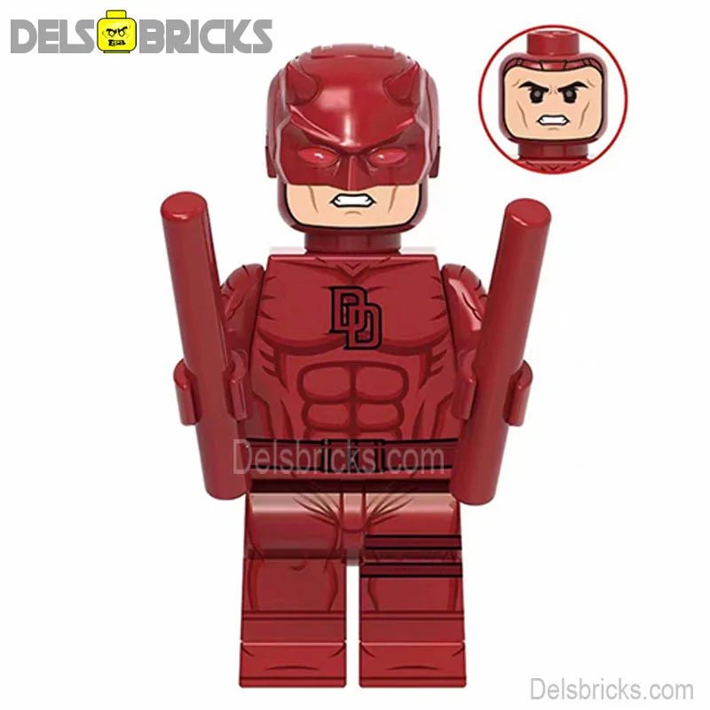 Daredevil Matt Murdock Best Lego Minifigures Custom Toys 5 - DelsBricks MinifiguresMinifiguresDelsBricks MinifiguresDelsbricks