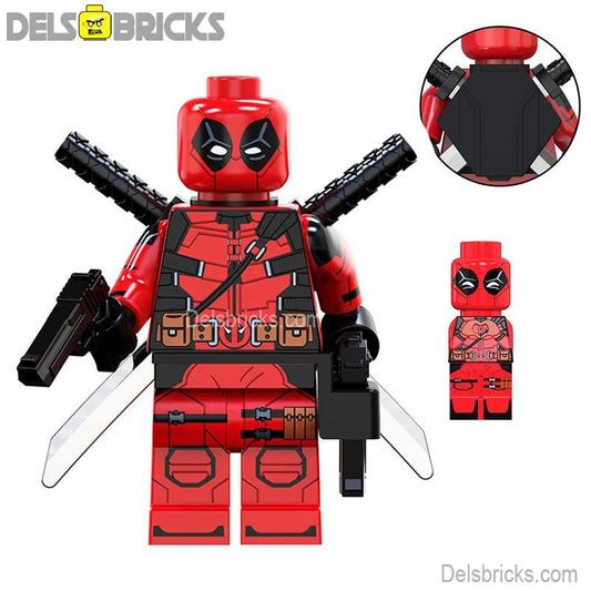 Deadpool 3 Lego marvel Custom Minifigures - DelsBricks MinifiguresMinifiguresDelsBricks MinifiguresDelsbricks