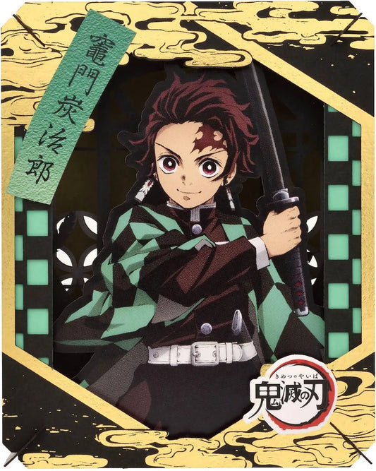 Demon Slayer Tanjiro Kamado Paper Theater Diorama - Kimetsu no Yaiba 3D Model Kit - DelsBricks Toys & CollectiblesPuzzleDelsBricks Toys & CollectiblesSuper Anime Store
