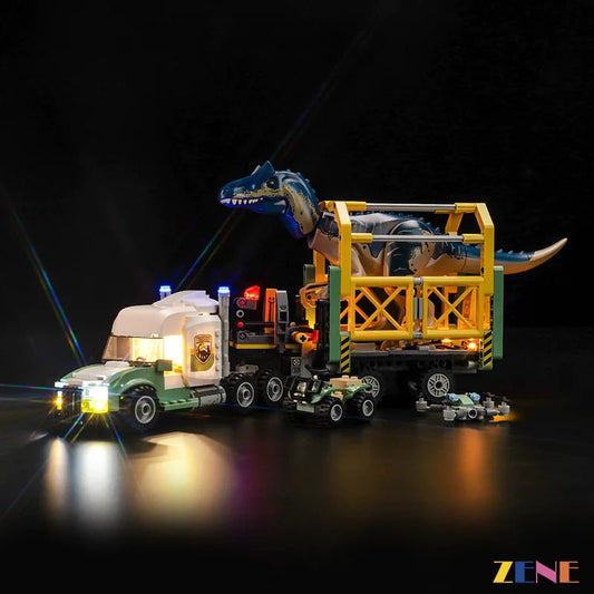 Dinosaur Missions: Allosaurus Transport Truck 76966 - DelsBricks Toys & CollectiblesLed Light Kit for LegoDelsBricks Toys & CollectiblesZENE