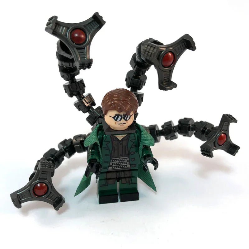 Doctor Octopus (Doc OC) from Spider - Man Lego Minifigures Custom Toys - DelsBricks MinifiguresSpiderman Lego MinifiguresDelsBricks MinifiguresDelsbricks.com