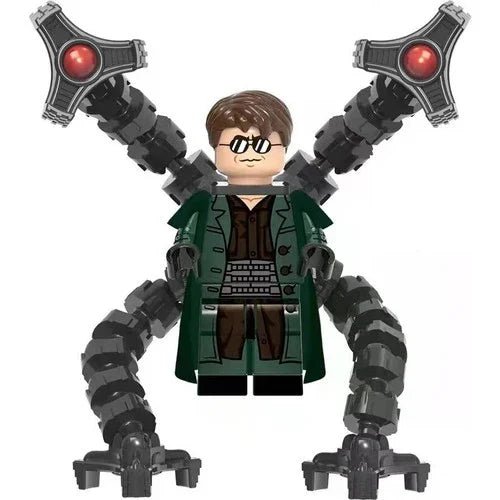 Doctor Octopus (Doc OC) from Spider - Man Lego Minifigures Custom Toys - DelsBricks MinifiguresSpiderman Lego MinifiguresDelsBricks MinifiguresDelsbricks.com