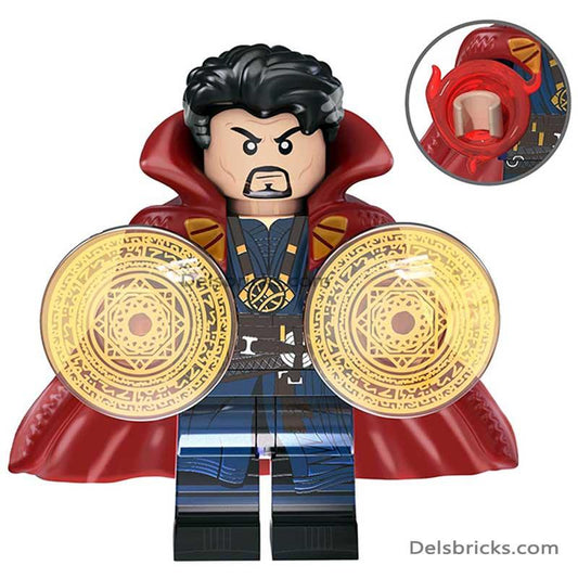 Doctor Strange Lego Minifigures Custom Toys - DelsBricks MinifiguresMinifiguresDelsBricks MinifiguresDelsbricks