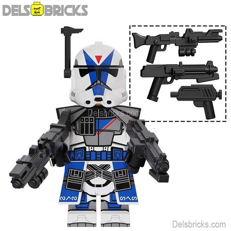 Dogma 501st Legion Clone trooper Phase 2 Lego Minifigures Custom Toys - DelsBricks MinifiguresLego Star Wars MinifiguresDelsBricks MinifiguresDelsbricks.com