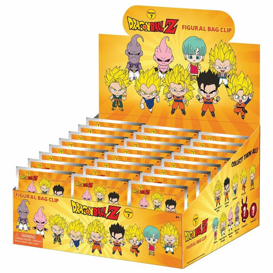 Dragon Ball Z Series 7 3D Foam Bag Clip Blind Bag - Official Collectible - DelsBricks Toys & CollectiblesKeychainDelsBricks Toys & CollectiblesSuper Anime Store